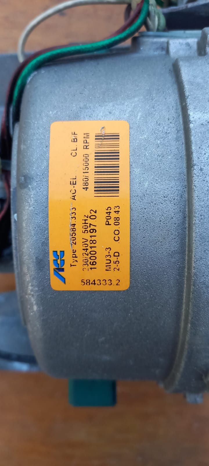 Продам электродвигатель на стиральную машинку Indrsit