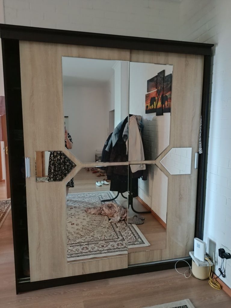 Шкаф купе с двумя дверями