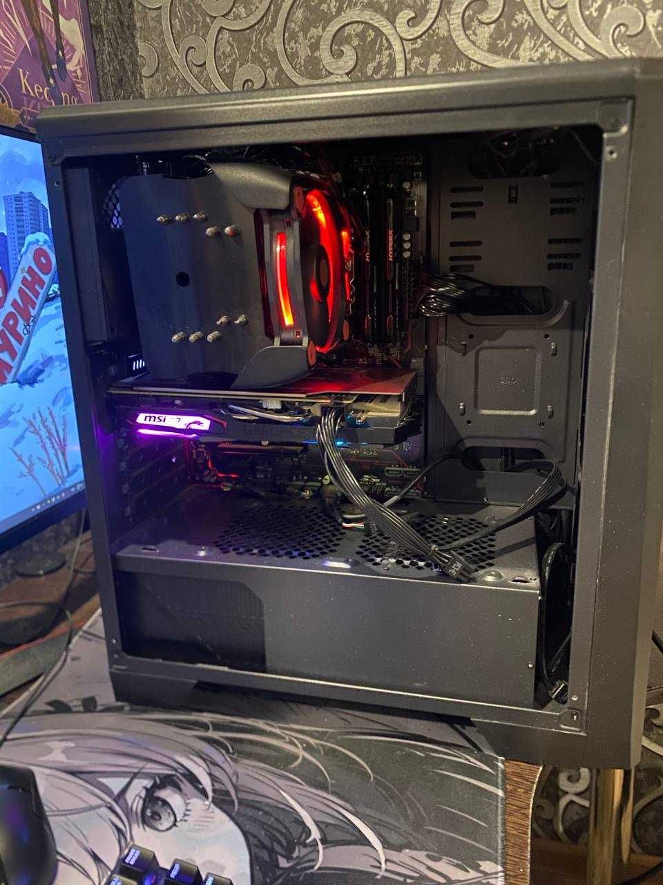 Компьютер (без монитора и периферии) Ryzen 5 2600X, 1660 Ti, ОЗУ 16 GB