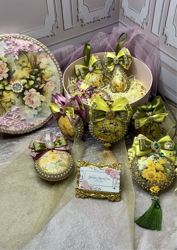 Эксклюзивный, коллекционный набор елочных украшений