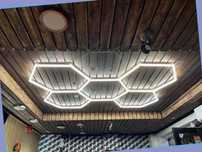 LED светильники соты линии любой рисунок для паркинга