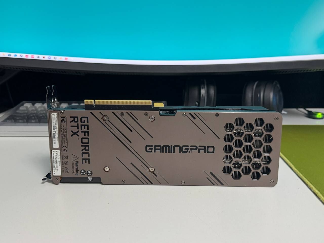 Продам мощную видеокарту RTX Palit GamingPro 3080/10гб/320бит