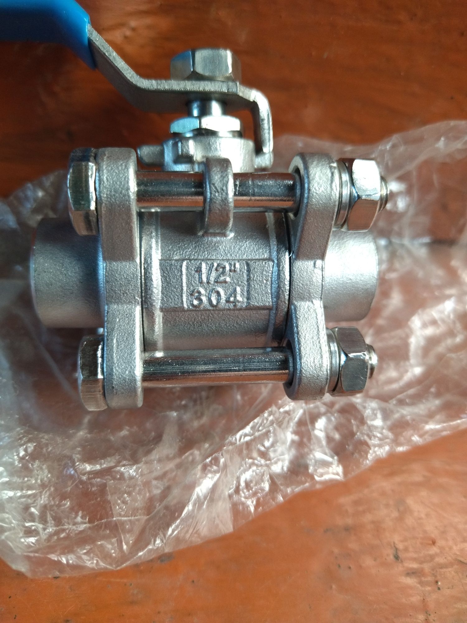 Кран шаровый из нержавеющей стали 1/2"дюйма"