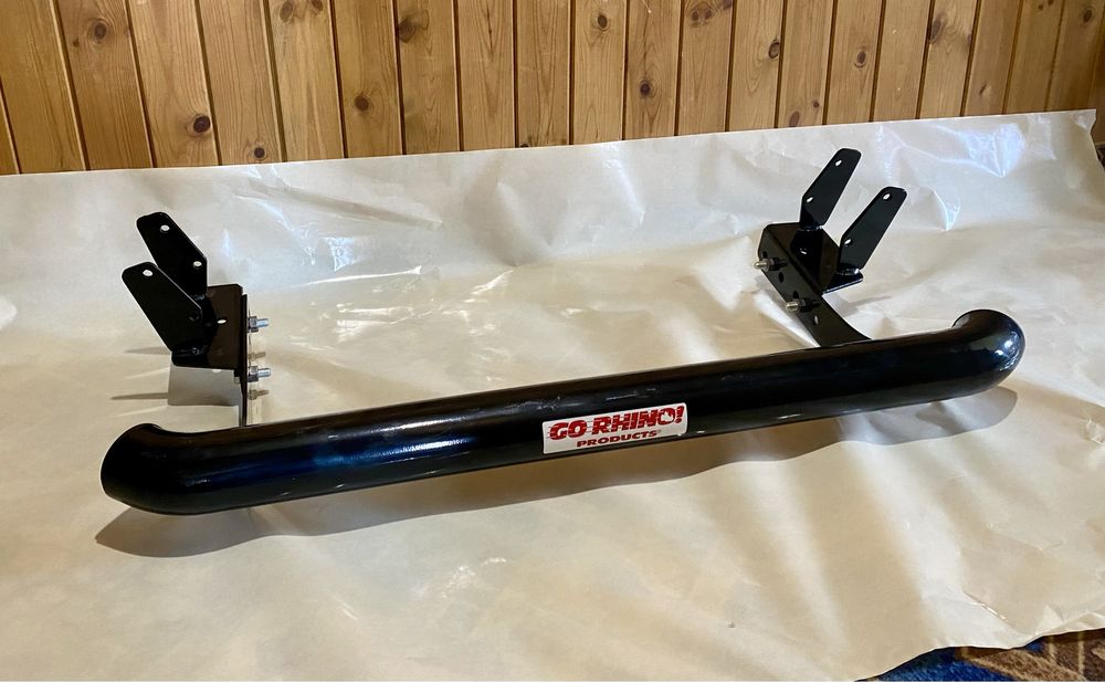 Защита бампера на Toyota Land Cruiser prado 120 4Runner