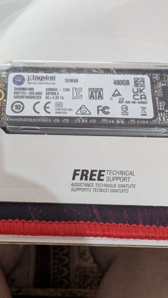 Kingston A400 480GB SSD M2
