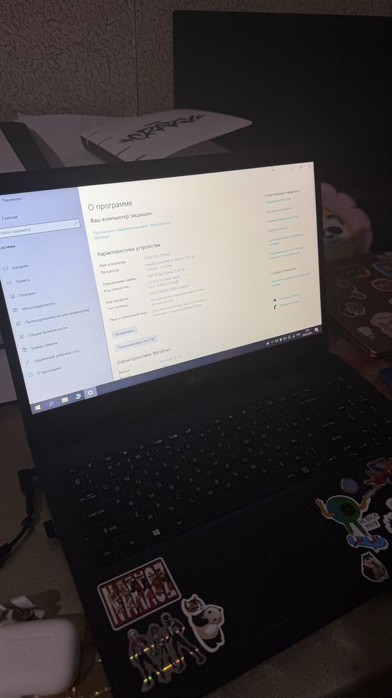 ноутбук acer aspire a315-55