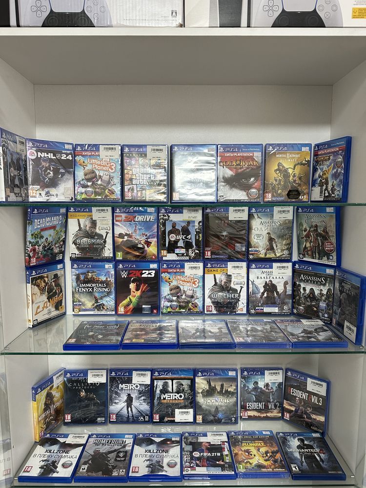 Диски для Playstation 4/5