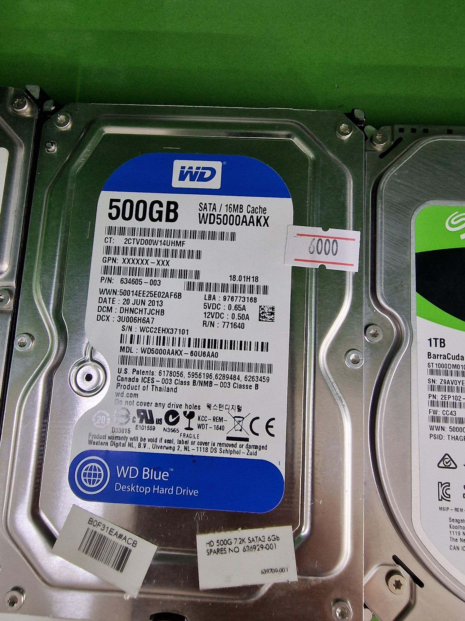 Жёсткие диски HDD 1 TB