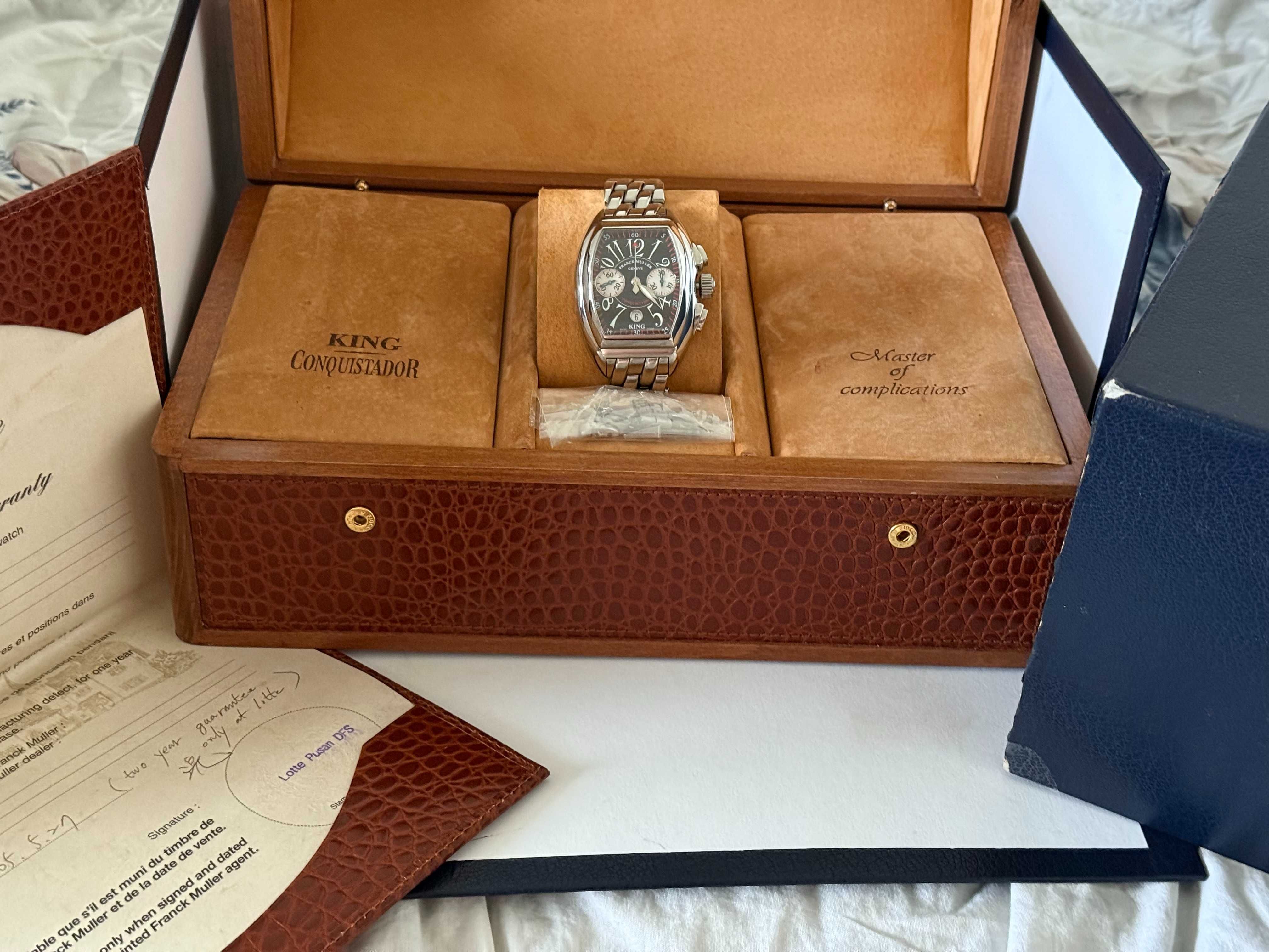 Швейцарские часы Frank Muller Conquistador KING
