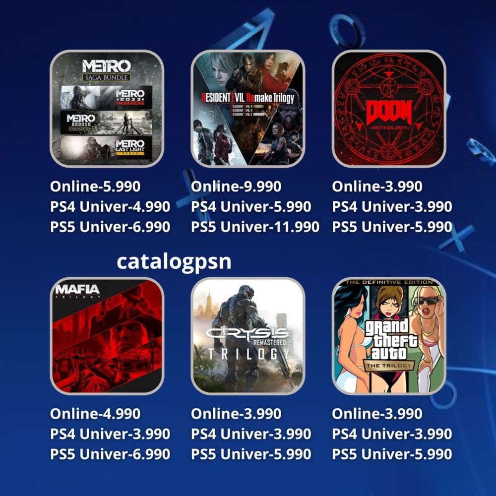 Игры для PS5/ PS4