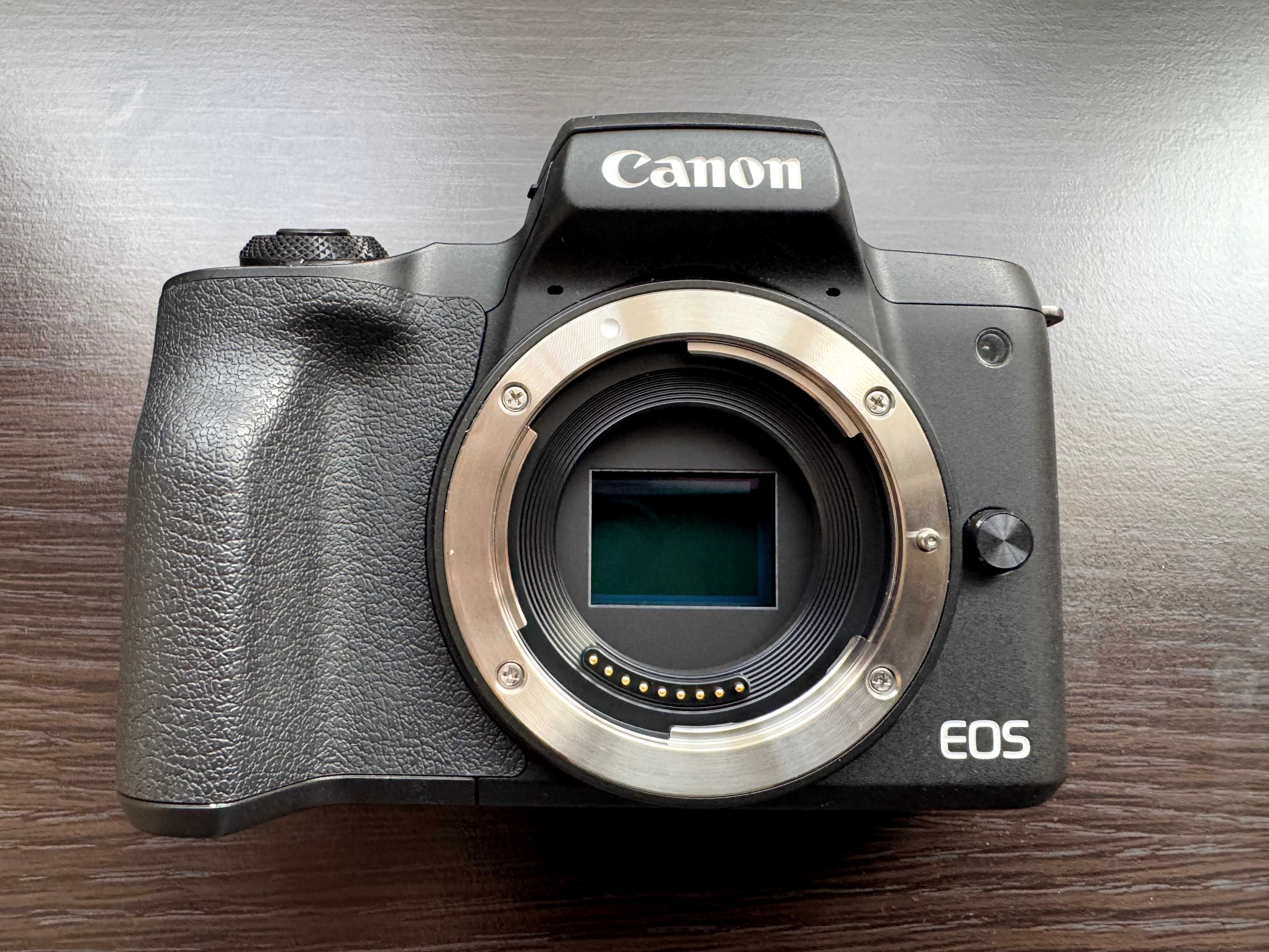 Продам Canon EOS M50 Mark II Kit 15-45mm | Полный комплект