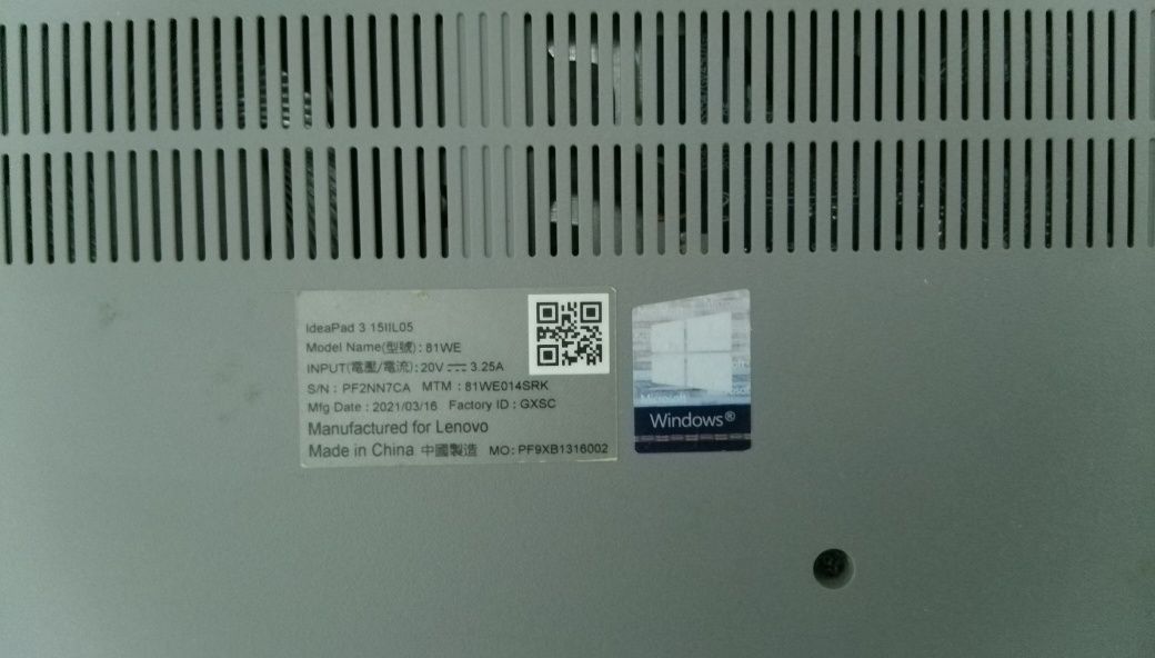 Lenovo ideapad 3
