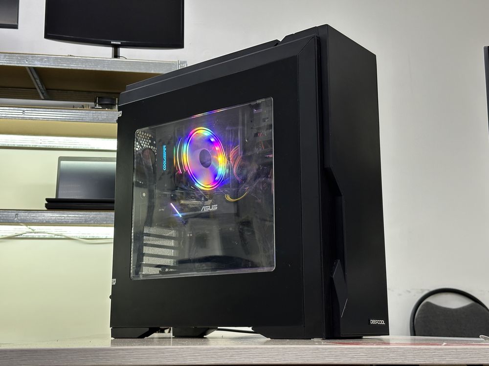 Игровой ПК / i7-7700 / RX 5500 XT 8gb / 16gb DDR4 / SSD + HDD /