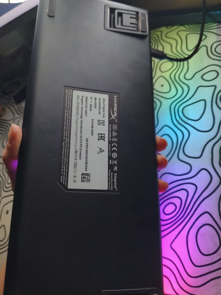 Механическая клавиатура HyperX Alloy origins core