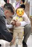 Набор семейный национальный казахский костюм. Тұсау кесер одежда.
