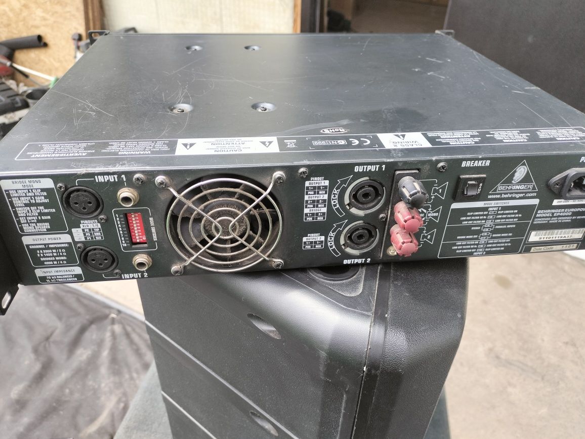 Продам усилитель Behringer EP 4000