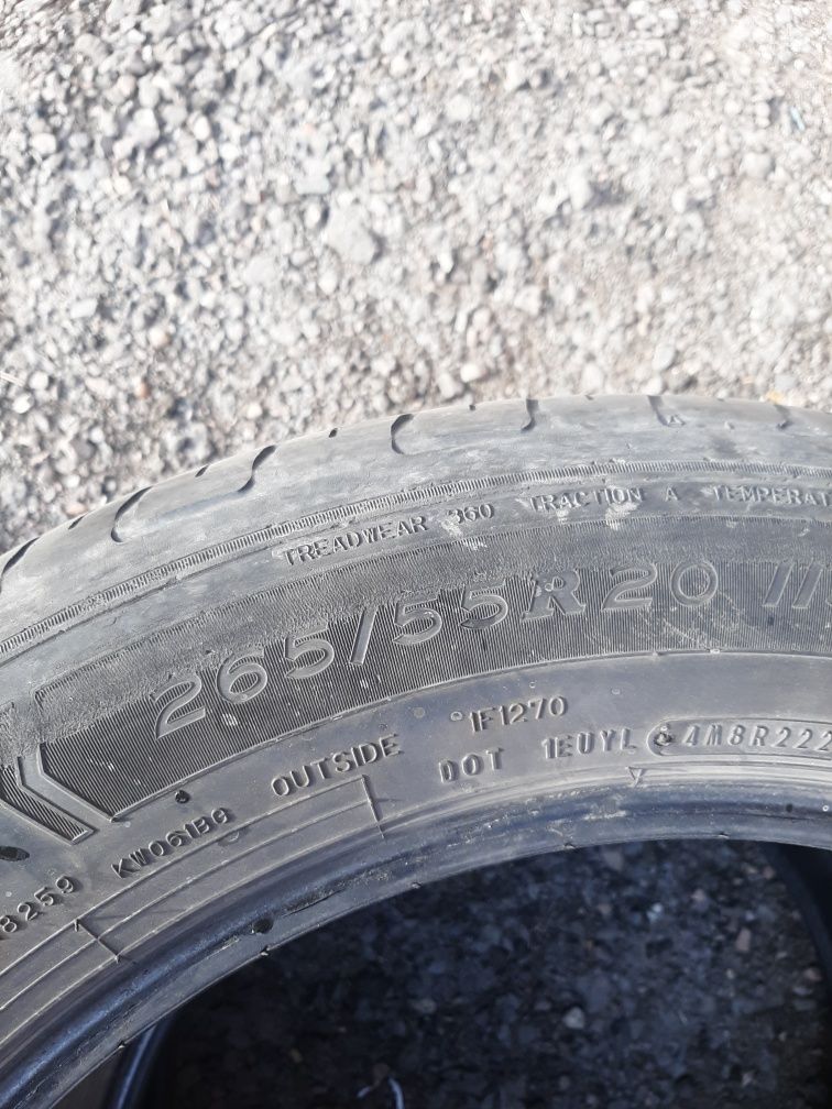 Продам летние DUNLOP 265/55/20 в отличном состоянии     .