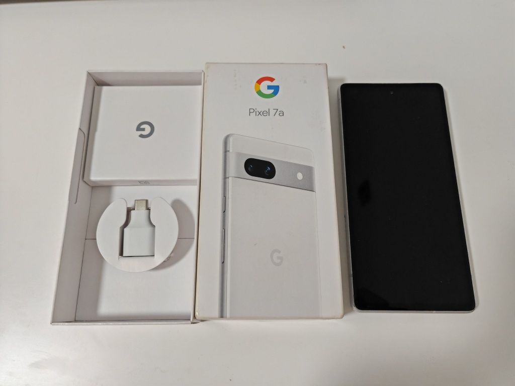 Pixel 7a белый, БУ