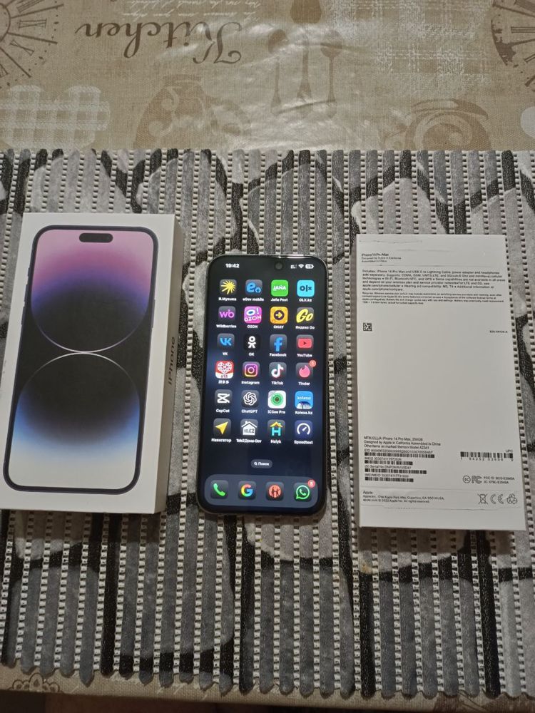 iPhone 14 Pro Max 256 ГБ — в идеальном состоянии