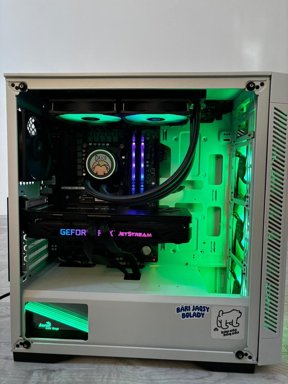 Системный блок: RTX 3070 jet stream 8gb: i5 12400f