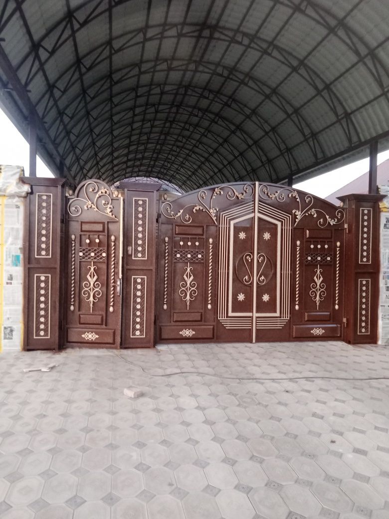 Покраска ворот мастер