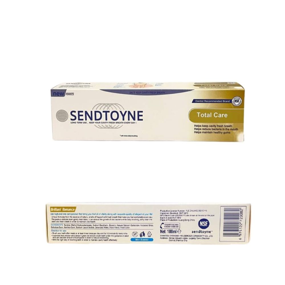 Зубная паста Sendtoyne
