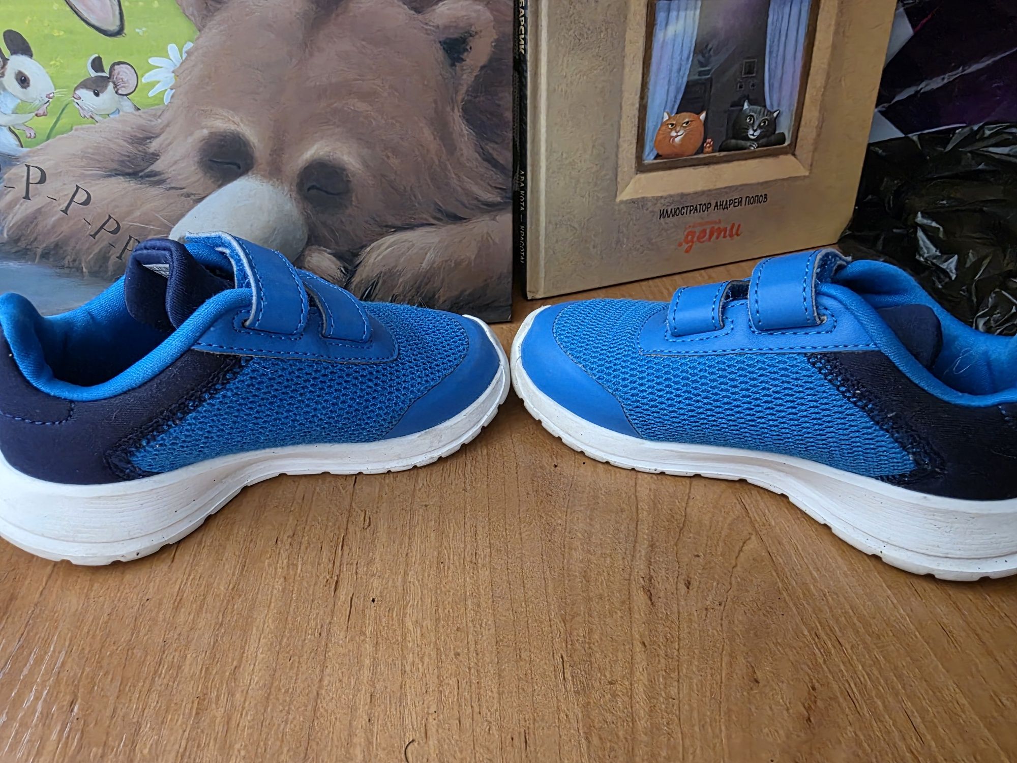Кроссовки Adidas Tensaur р. 25 — как новые! Стелька 15,5 см