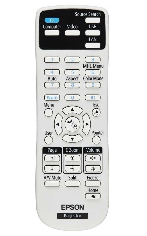 Пульт для проектора Epson Sony Sanyo Optoma BenQ