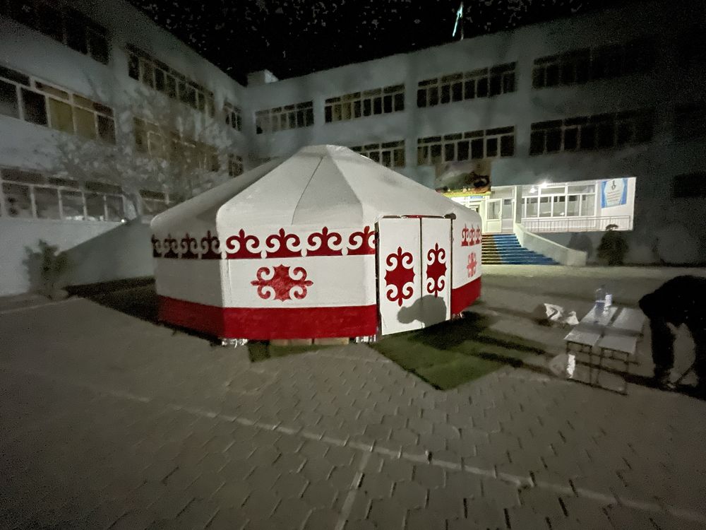 Киіз үй  12 қанат, 80 орындық сатылады
