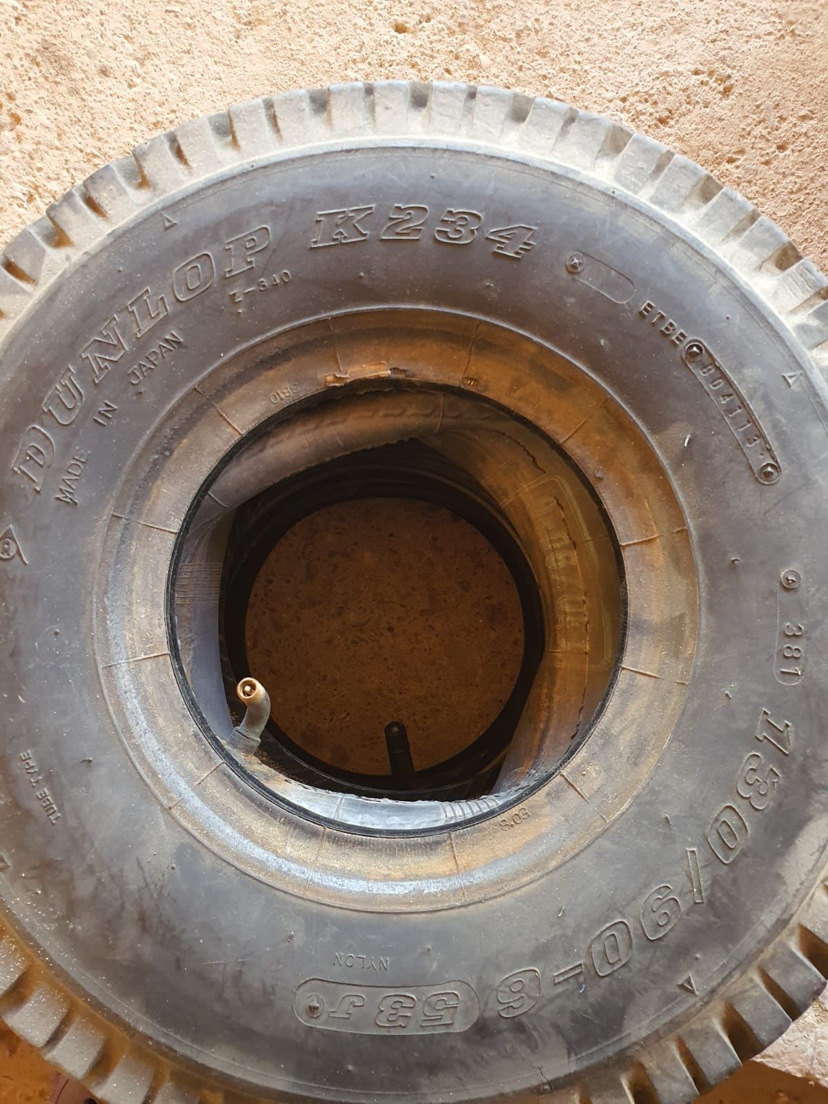 Шины Dunlop 130/90-6 53S для мопеда