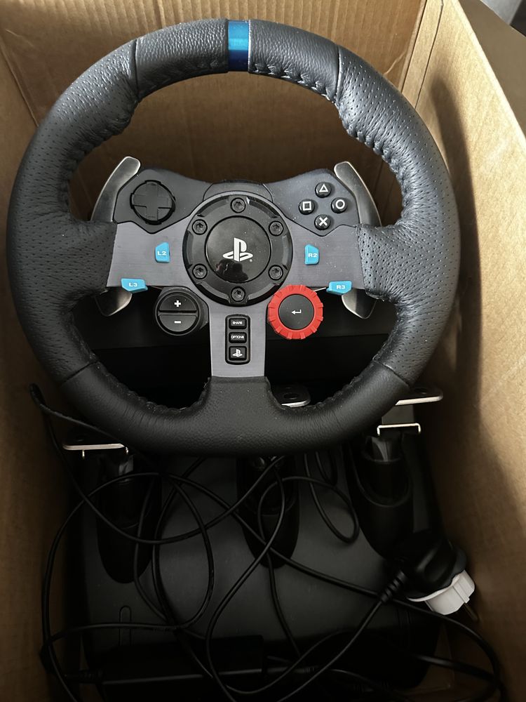Игровой руль Logitech G29, для Playstation 5 и Playstation 4
