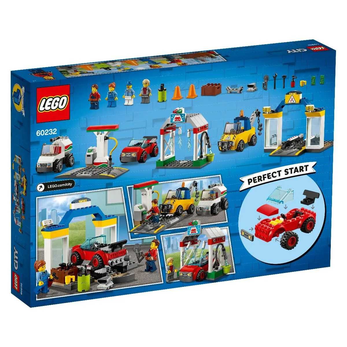 LEGO CITY 60232 Garage Center Автостанция Новый ОРИГИНАЛ