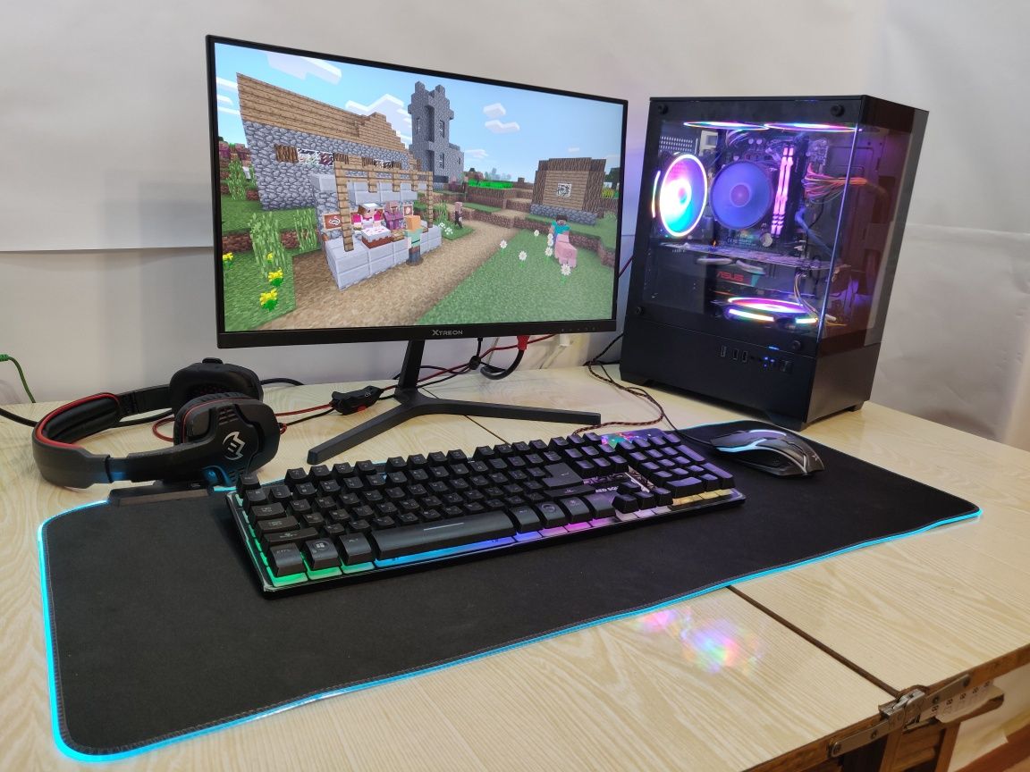 Комп игровой вместе с играми