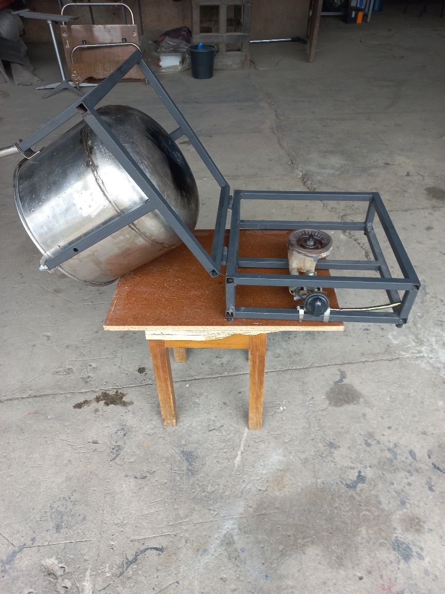 Аппарат газовый для приготовления попкорна и кукурузы