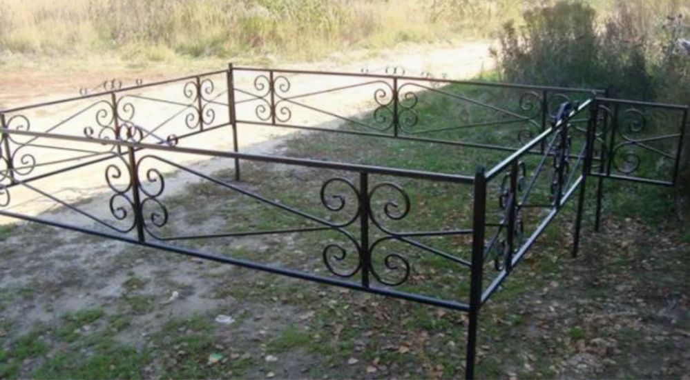 Металические оградки