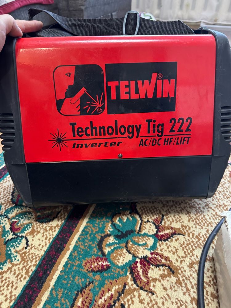 Инвертер TIG Telwin Technology.TIG222 AC/DC-HF/LIFT 230V+ACC