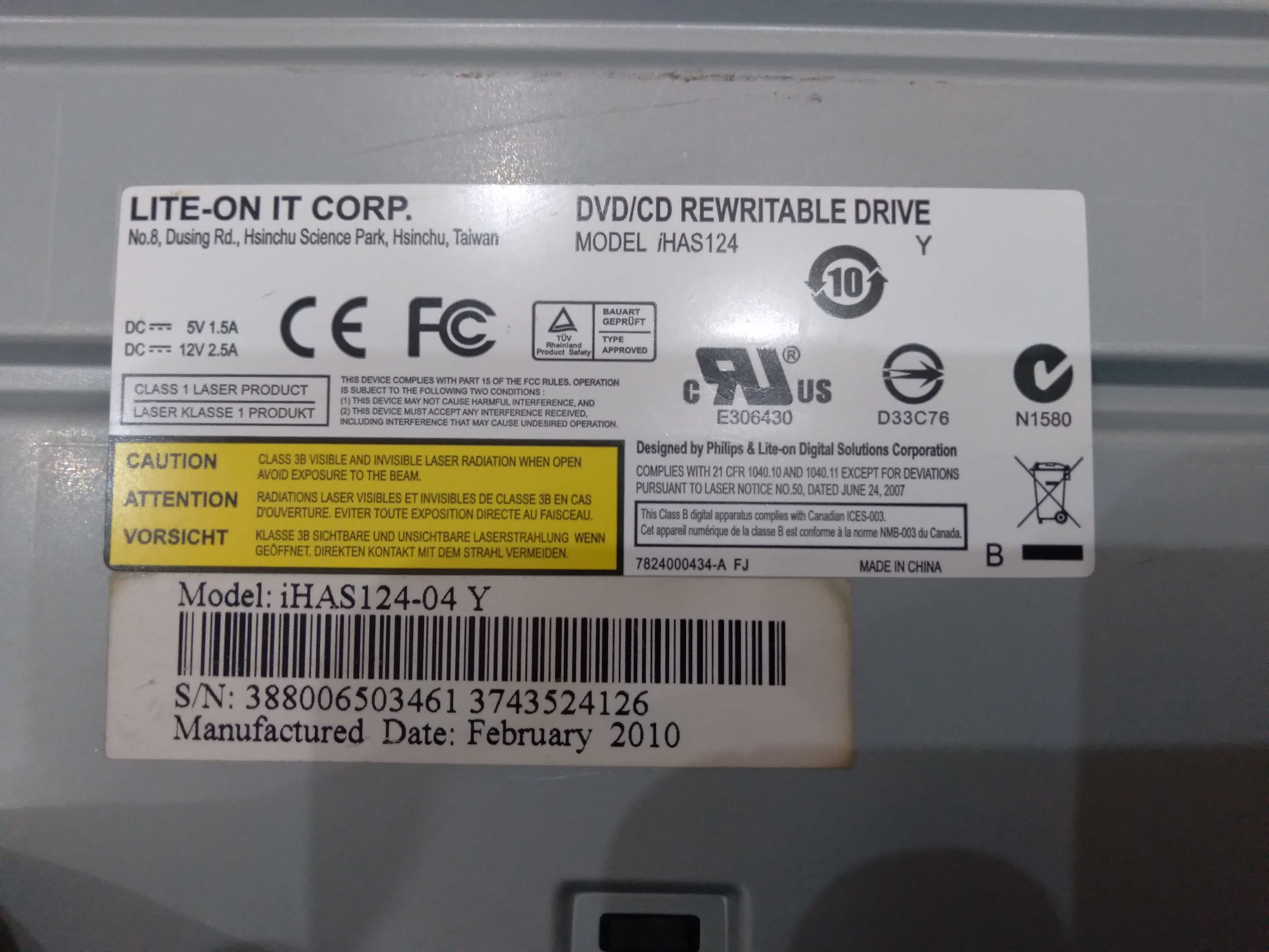 Дисководы DVD/CD-RW/CD-Rom/FDD 3.5"/HDD/игольчатый разъем IDE/PATA