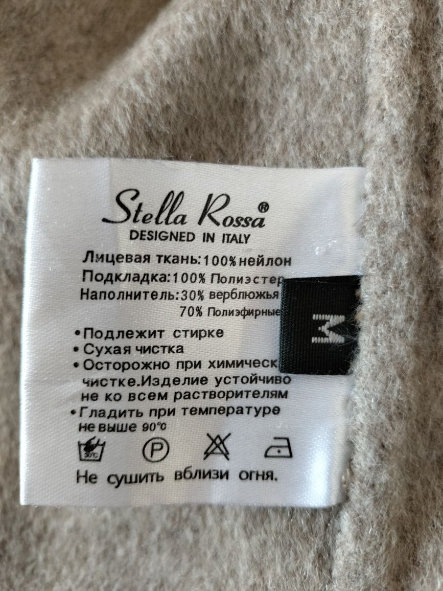 Итальянское пальто с натуральным мехом