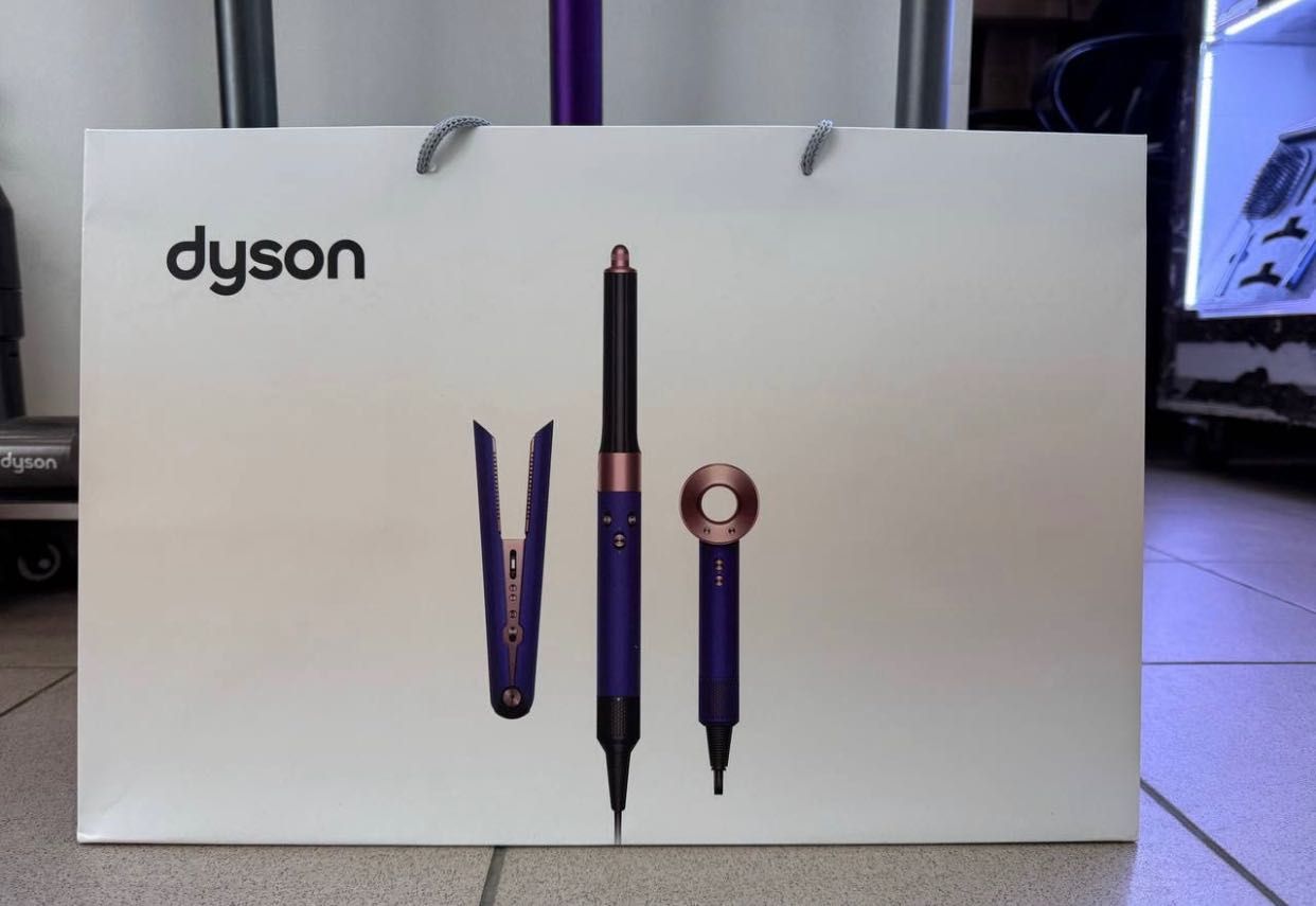 Продам фирменные подарочные большие пакеты Dyson для фенов стайлеров