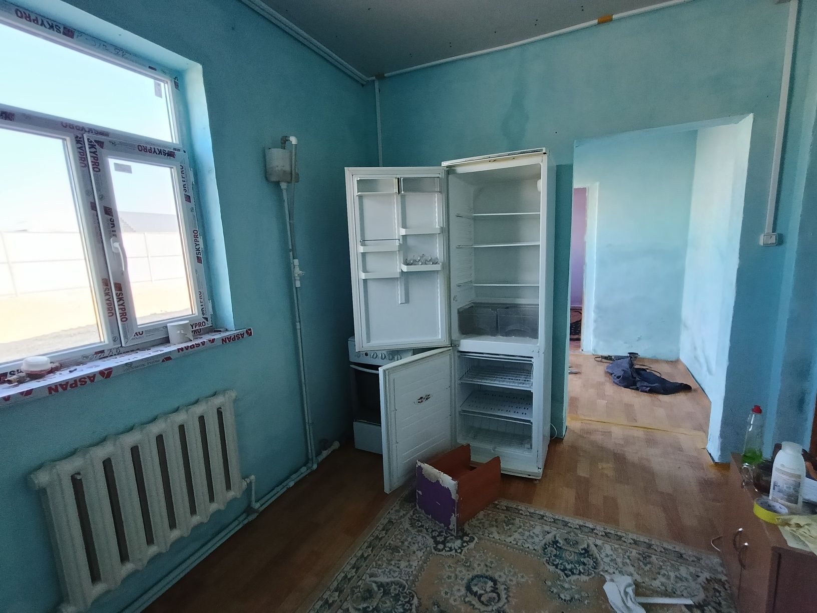 Кала иши центрдан времянка 13/6 почти Уй сатылады,Постоянный госакты