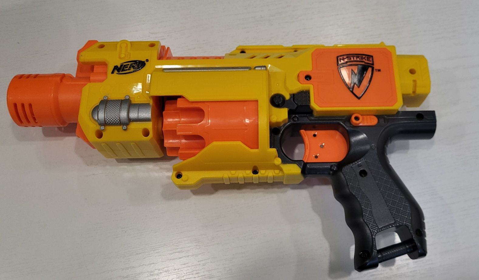 Nerf Barricade RV-10, полуавтоматический игрушечный автомат на моторе