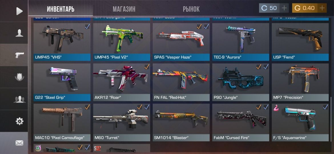 Продам акк в standoff 2