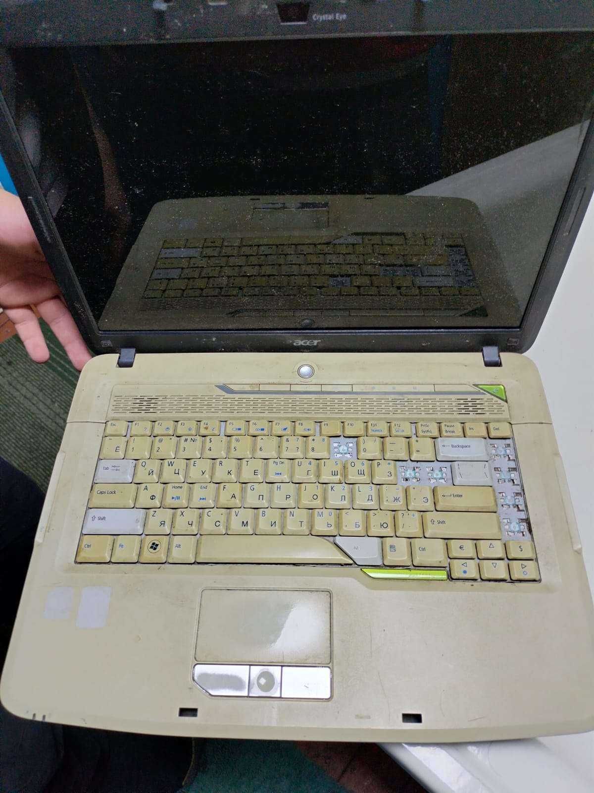 продам ноутбук на запчасти acer 5738z