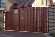 Откатные варота для дома,промышленные,