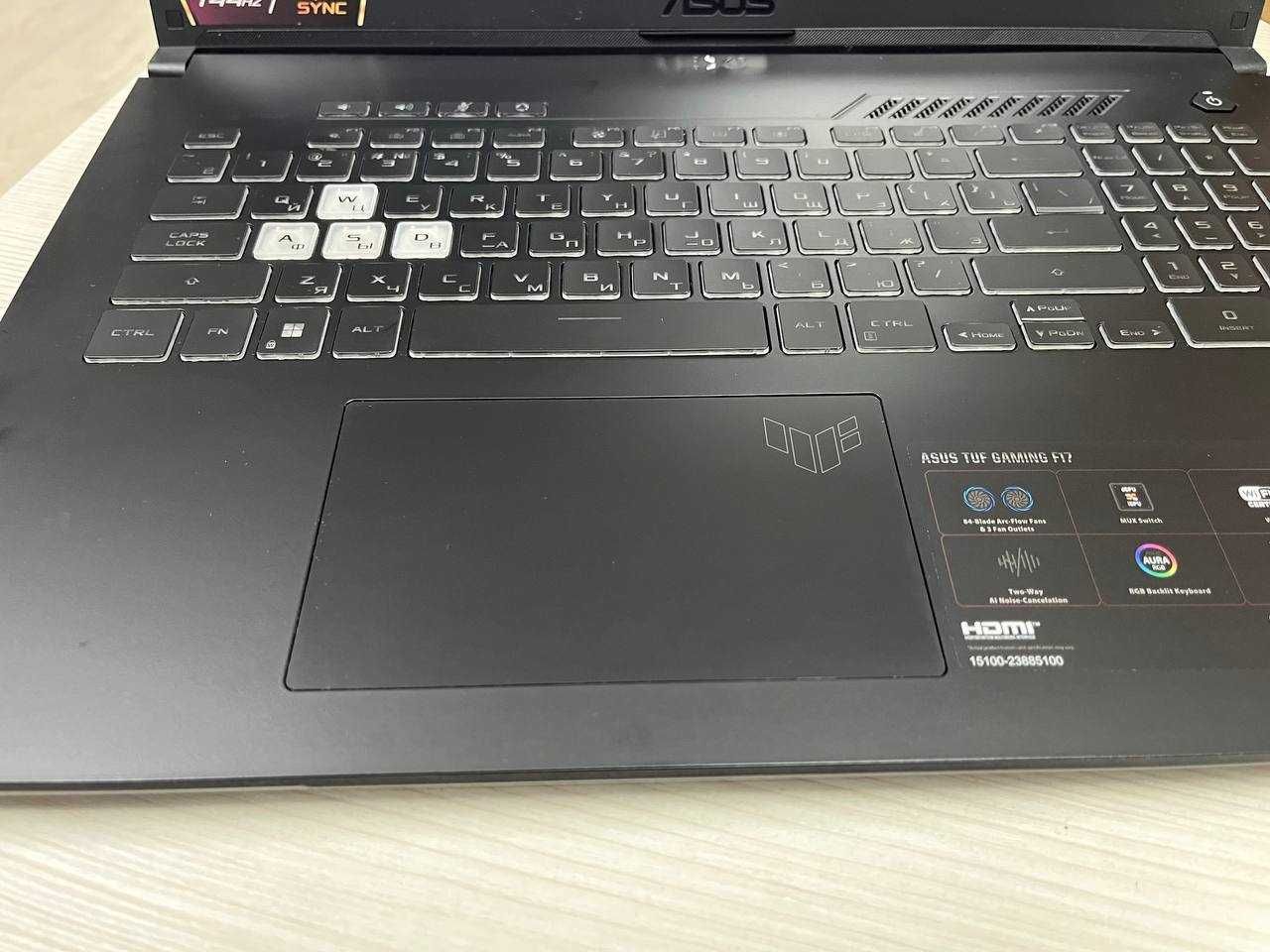 ASUS TuF F17 Core i5/ОЗУ 32/SSD 1TB+512/RTX 3050 Большой Экран