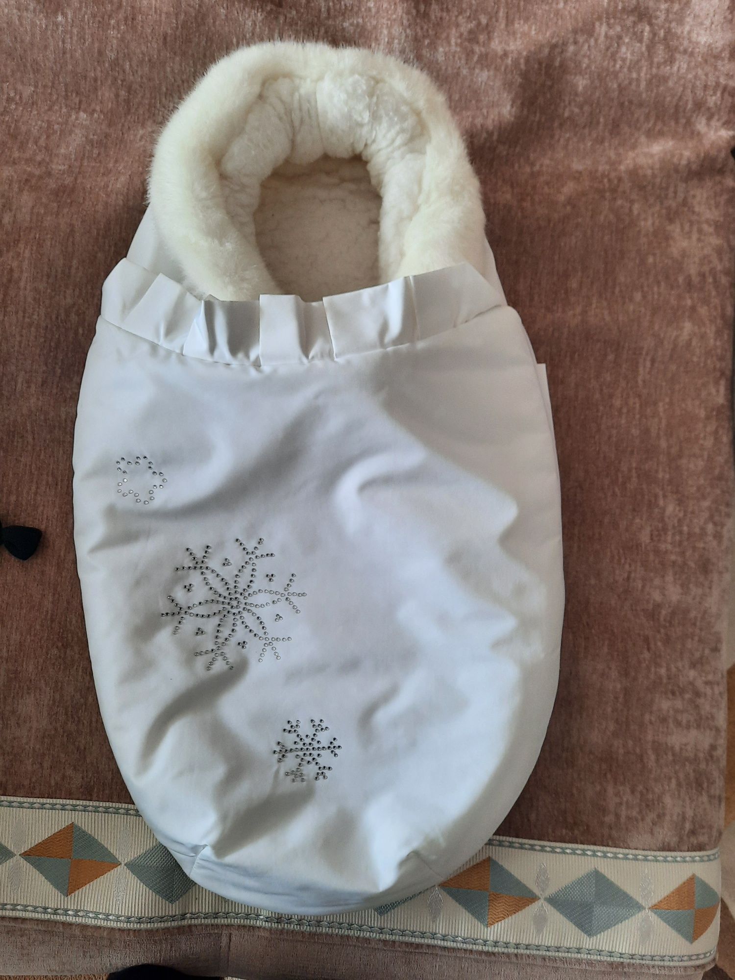 Зимний конверт на малыша