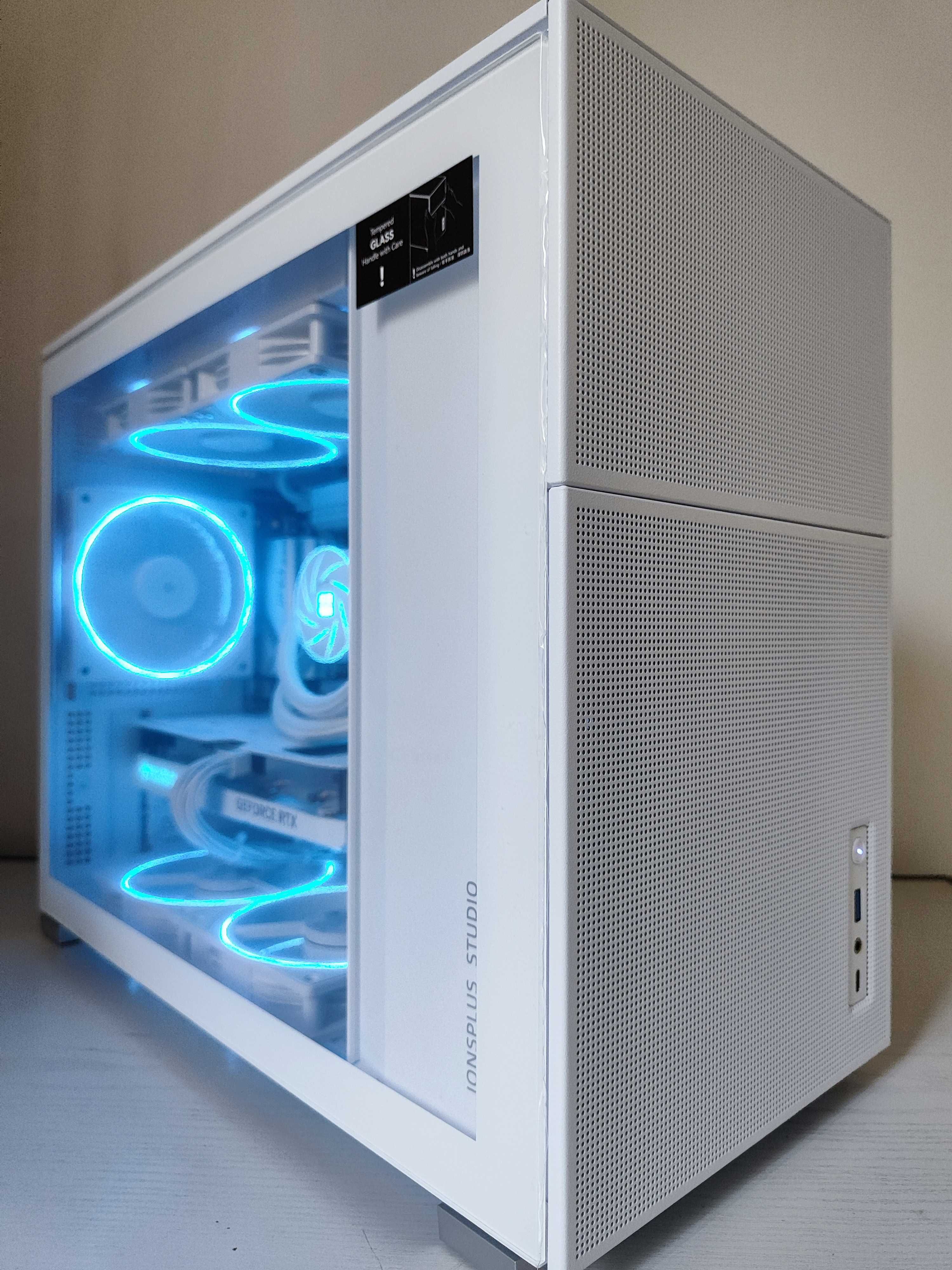 Белый игровой компьютер 14400F RTX4060 B760