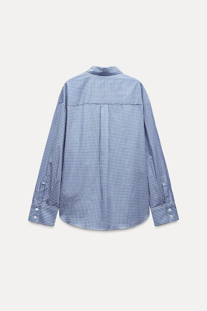 Рубашка женская, хлопок 100%, р. L, XL. Оригинал ZARA