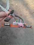 Передняя панель 2 USB и AUDIO хаб разветвитель для корпуса компьютера