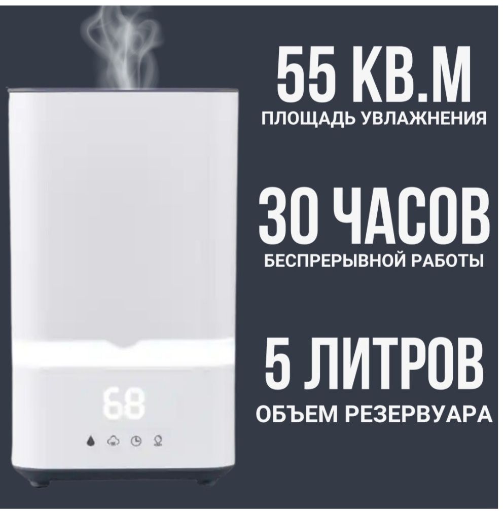 Продам увлажнитель воздуха Humidifier DS-M202B белый